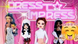 🌸DRESS TO IMPRESS🌸 ✨️1st TIME ✨️ kawaiipynk cosplay dresstoimpress roblox gaming [upl. by Yllatan750]