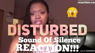 Disturbed Sound Of Silence REACTION [upl. by Norrahc]