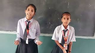 Class practice Hindi to English translation 4th class ki girls ki superb performance [upl. by Anillehs43]