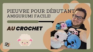 Pieuvre pour débutant Amigurumi facile au crochet [upl. by Ylrbmik]