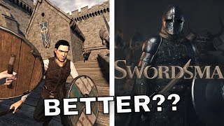 SWORDSMAN VR BETTER THAN BLADE AND SORCERY Best Sword Fighting game on the quest 2 [upl. by Asher863]