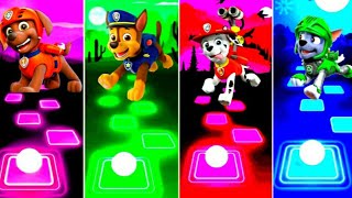 paw patrol zuma 🆚 chase 🆚 Marshall 🆚 Rocky 🎶 who is Best [upl. by Enilatan]