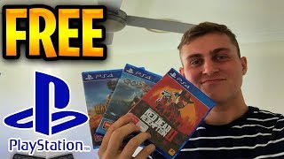 FREE PS4 Games 🤑 How to get FREE PS4 Games in 2019 Free PS4 Codes [upl. by Rehpetsirhc]