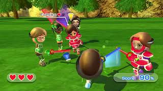 Wii Sports Resort Swordplay Showdown Normal Stages 1 [upl. by Gerlac]