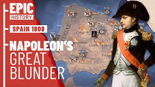 Napoleonic Wars Invasion of Spain 1808 [upl. by Cal332]