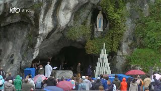 Chapelet du 25 octobre 2024 à Lourdes [upl. by Anilrats]