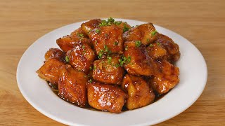 10 MINUTE DINNER The Best Honey Garlic Chicken Recipe [upl. by Englis]