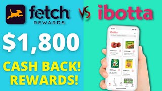 Fetch vs Ibotta Which is the BEST Cash Back Reward App [upl. by Aldos]