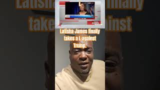 Trump takes victory lap as Tish James takes L Bond reduced trump news viralshorts politics [upl. by Acino]