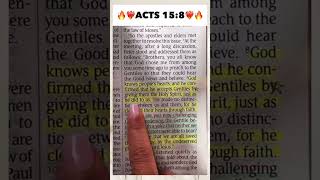 Acts 158 duet goviral youtubeshorts bibleverse biblestudytime biblestudy bibleverseoftheday [upl. by Jeavons]