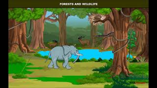 Natural Vegetation and Wildlife  Forest  Geography  Class 7 [upl. by Sidnak]