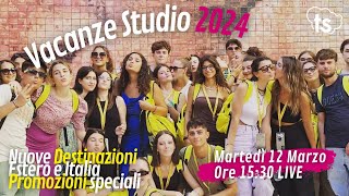 Destinazioni Vacanze Studio 2024 allEstero e in Italia novità strepitose [upl. by Ahsak]