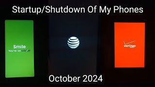 StartupShutdown Of My Phones October 2024 [upl. by Luis]