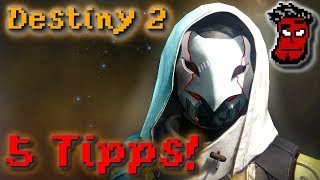 Destiny 2 5 Tipps Aufleveln Mods Waffen  Rüstung  Gameplay Guide Tutorial German Deutsch [upl. by Laehpar762]