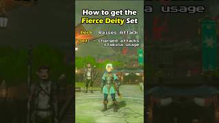 How to get the FIERCE DEITY ARMOR SET in Zelda Tears of the Kingdom [upl. by Eneliak]