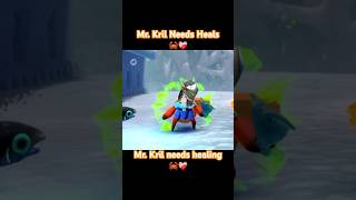 Mr Kril Needs Heals🦀❤️‍🩹 anothercrabstreasure jokestar45 funnyshorts meme crabsouls [upl. by Gnex]