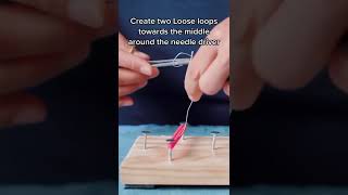 How To Suture Like A Surgeon Instrument Tying [upl. by Navanod]