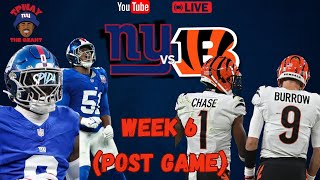 New York Giants vs Cincinnati Bengals Post Game [upl. by Roxie]