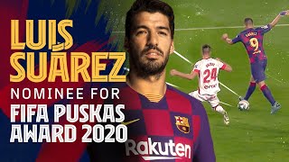 ⚽ LUIS SUÁREZs goal vs Mallorca FIFA Puskas Award 2020 Nomination [upl. by Ticknor671]