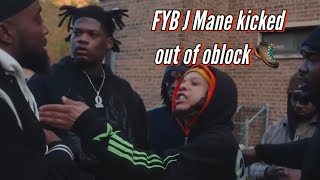 FYB J Mane Kicked out of oblock by Edogg pushing Peace  Needs to be pushing Respect ✊ [upl. by Cathy]