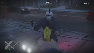 MICHAEL MYERS VS JASON  GtaV [upl. by Salomie391]