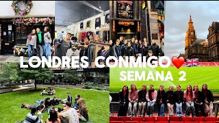 VLOG INTERCAMBIO A LONDRES SEMANA 2❤️🇬🇧 [upl. by Zeret]