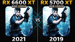 RX 6600 XT vs RX 5700 XT  1080P amp 1440P  14 Games Tested [upl. by Nnel]