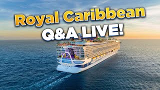 Royal Caribbean QampA LIVE [upl. by Acenahs]