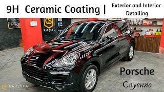 Most Satisfying Detailing amp 9H Ceramic Coating on Porsche Cayenne  Brotomotiv  Pune [upl. by Anthia]