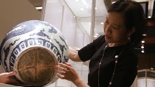 The Priceless Ming Jar Used as an Umbrella Stand  Christies [upl. by Bradshaw]