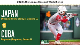 Japan vs Cuba  2023 Little League Baseball World Series Game 3 [upl. by Miof Mela]