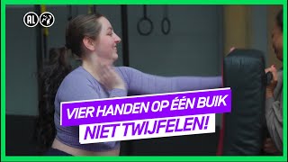 Channah Koerten helpt Marleen steviger in haar schoenen staan  VIER HANDEN OP EEN BUIK  NPO 3TV [upl. by Anitsuga]