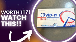 Review of COVID 19 Rapid Self Test Kit [upl. by Jobyna]