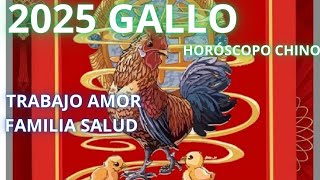 GALLO 2025 HORÓSCOPO CHINO [upl. by Salene]