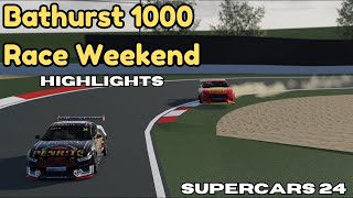 Bathurst 1000 Race Weekend Highlights  Supercars 24 [upl. by Aruasi663]