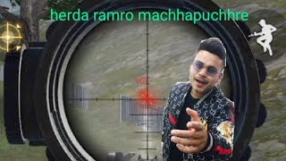 herda ramro machhapuchhre dharmendra sewan nepali song freefire [upl. by Sale582]