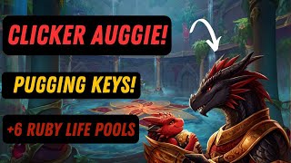 Clicker Auggie Pugging Keys 6 Ruby Life Pools Season 4 [upl. by Elatsyrc451]