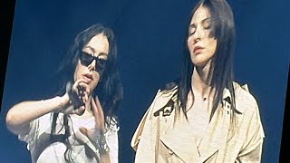 Charli XCX Caroline Polachek  Everything is Romantic Remix Live  Brat Tour London O2 Arena [upl. by Adehsor]