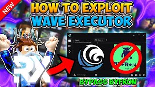 NEW UPD How To Exploit On PC  Wave Free Roblox Executor  BYPASS BYFRON [upl. by Kennett95]