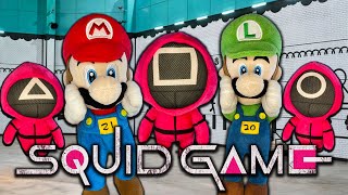 Super Mario Squid Game  Super Mario Richie [upl. by Dlnaod]