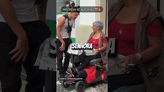 PEDINDO SOCORRO PARA UMA HUMILDE SENHORA foryou viralvideo shortvideo [upl. by Quirk]