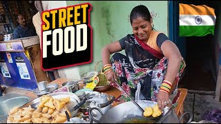 First Time in INDIA AMAZING food collection  STREET WALK [upl. by Garv]