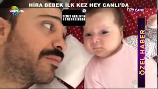 Demet Akalının meleği Hira bebeğin ilk görüntülerini paylaştı [upl. by Alhahs]