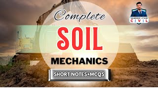 Complete Soil Mechanics Short Notes amp MCQs  SSC JE  State AEN  SANDEEP JYANI [upl. by Annis]