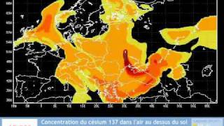 animation of Chernobyls radiation [upl. by Eiramasil]