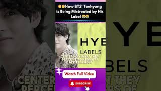 🫅🫅How BTS Taehyung is Being Mistreated by His Label 😭😭  KpopDrama Part 6 [upl. by Vachil]