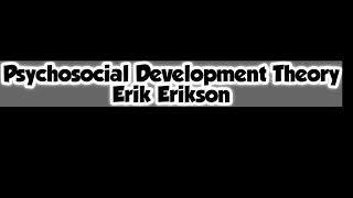 Erik erikson psychosocial development 8 stages in Urdu  Psychosocial development Theory Erik Erikso [upl. by Angus344]