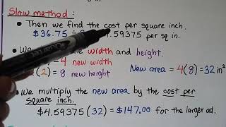 Geometry 105 Effects of changing Dimensions Proportionally [upl. by Alasteir814]