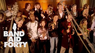 Band Aid 20  Do They Know Its Christmas Official Video 4K [upl. by Bithia921]