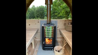 Harvia M3 Series Sauna Heater Installation Tutorial Outdoor Sauna Edition [upl. by Gregoor]